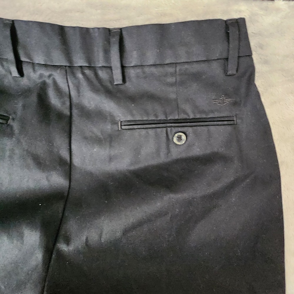 Dockers Classic Fit‎ Men's Trousers Black 32×34 - Picture 6 of 15